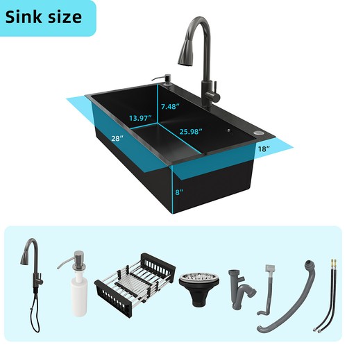 Drop kitchen sink - in,
